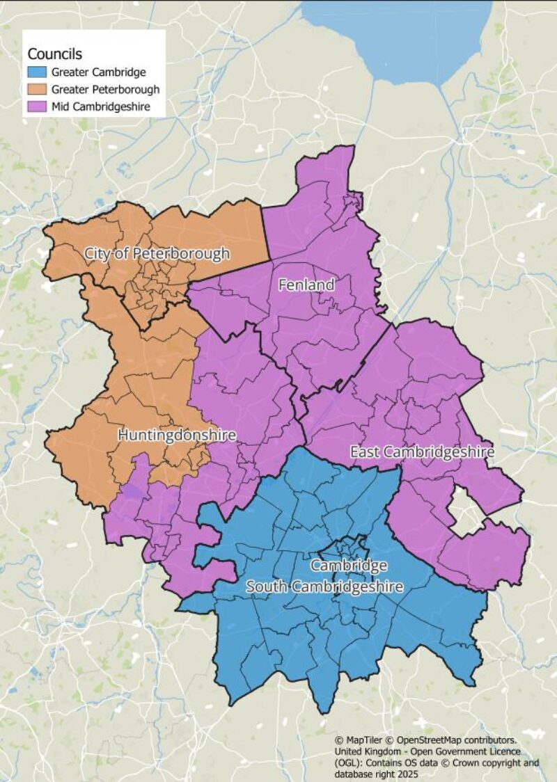 Proposed map
